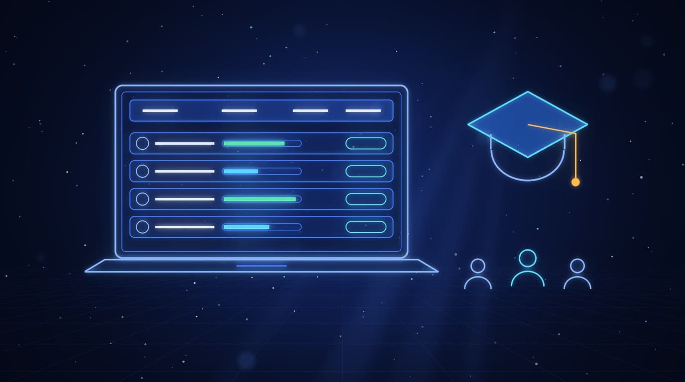 A website and CRM for an education center